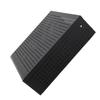 Desktop Computer Case Good Heat Dissipation Exquisite Compact Black Mini HTPC Case for Home Video Computer