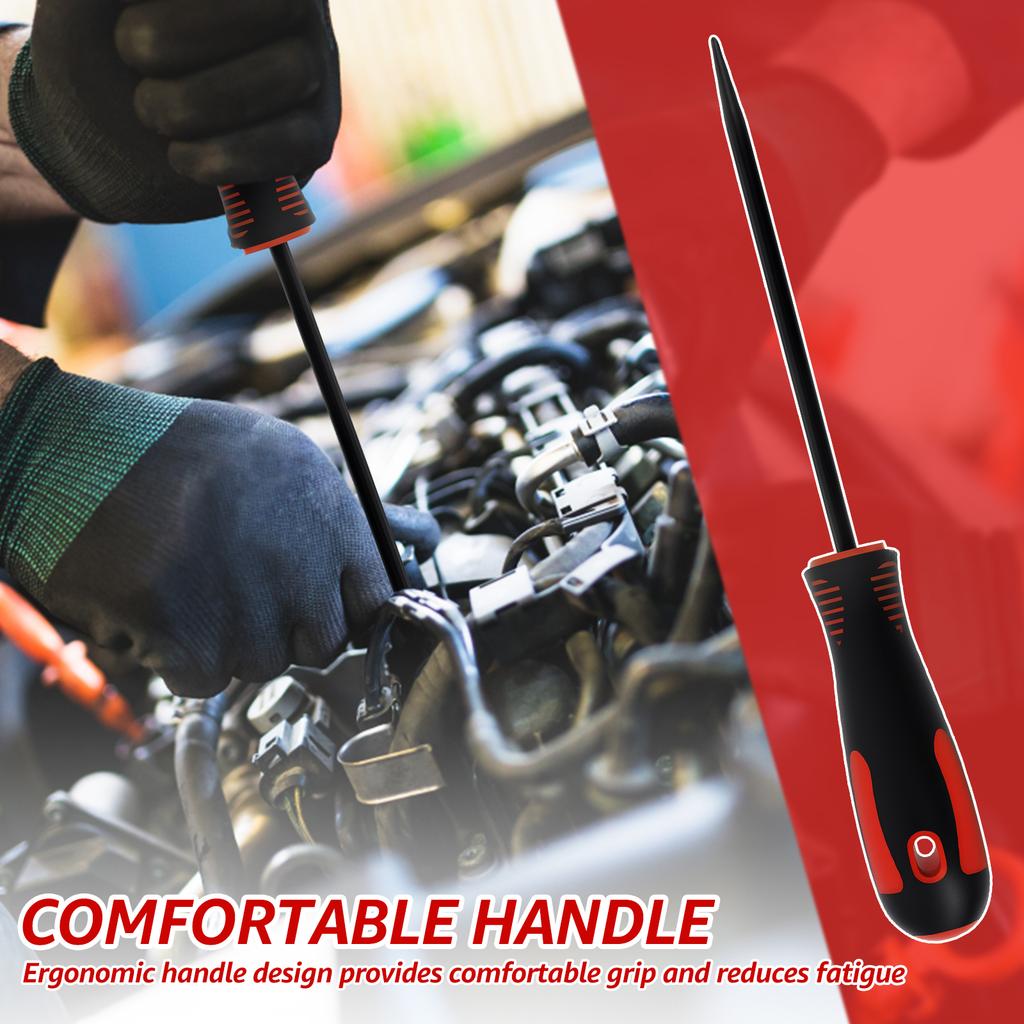 11 Pcs Pick and Hook Set with Ergonomic Comfort Handle Enduring Hook and Retrieve Tool Rust Resistance Clasp and Pick Tool Set