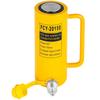 Hydraulic Cylinder Jack, 20 Ton Solid Ram Hydraulic Cylinder, 6 Inch Stroke Single Acting Hydraulic Cylinder, with Quick Connector Portable Hydraulic