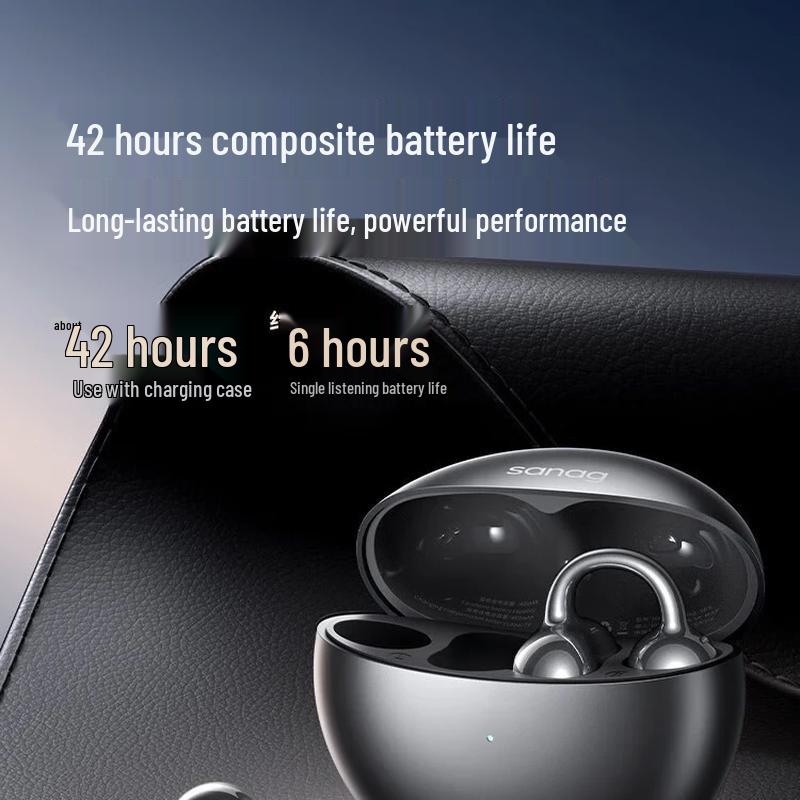 Saina S6S Ultra Open-Ear Clip-on Bluetooth Sport-Kopfhörer