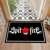 Spitfire "Little Fire Man" Logo Rug, Suitable for Living Room, Bedroom, Game Room, Computer Room and Home Décor.