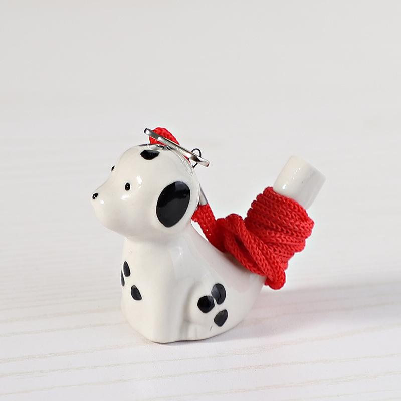 1D Print Water Bird Whistle for Infant Children Toys Bird's Call Add Water To Whistle Home Decoration Tradition Ceramic Ornament