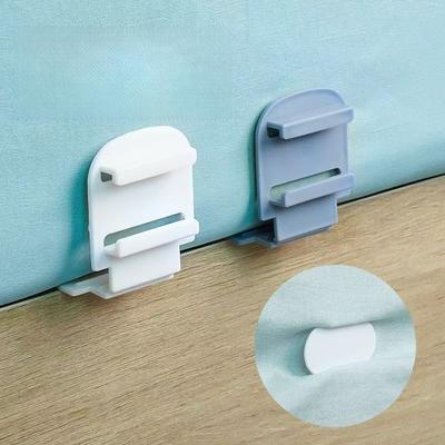 4pcs Bed Sheet & Duvet Cover Holder Clips - No-Drill Bed Sheet Gripper, Heavy-Duty Bed Sheet Clips Suitable for All Bed Sizes