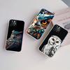 CJ25 Cartoon Art Owl Case for Motorola Moto G10 G20 G30 G31 G32 G34 G35 G41 G42 G50 G51 G52 G55 G60 G60S G62 G71 G72 G75