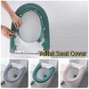 Thickened Button Toilet Pad Soft Texture Toilet Cushion Universal Toilet Seat Cover  Winter