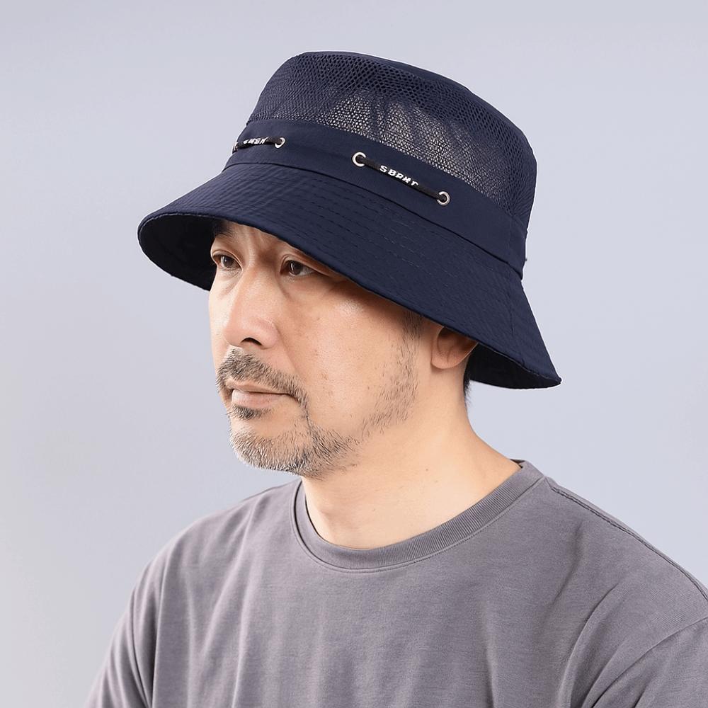 Sweat-proof Fishing Bucket Hat Quick-dry Sun Protection Bucket Hat Fisherman's Hat  Travel