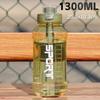 Straw Sports Water Cup 850/1300ml Fitness Drinking Bottle Fitness Water Bottle  Travel