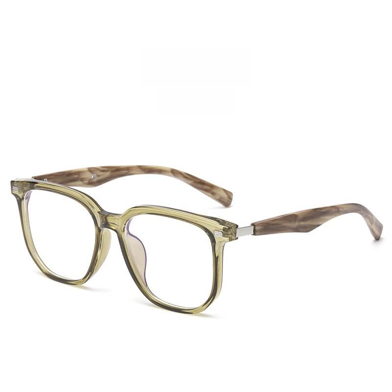 Minimalist Tr90 Frame Blue Light Blocking Glasses With Geometric Design For Men And Women
