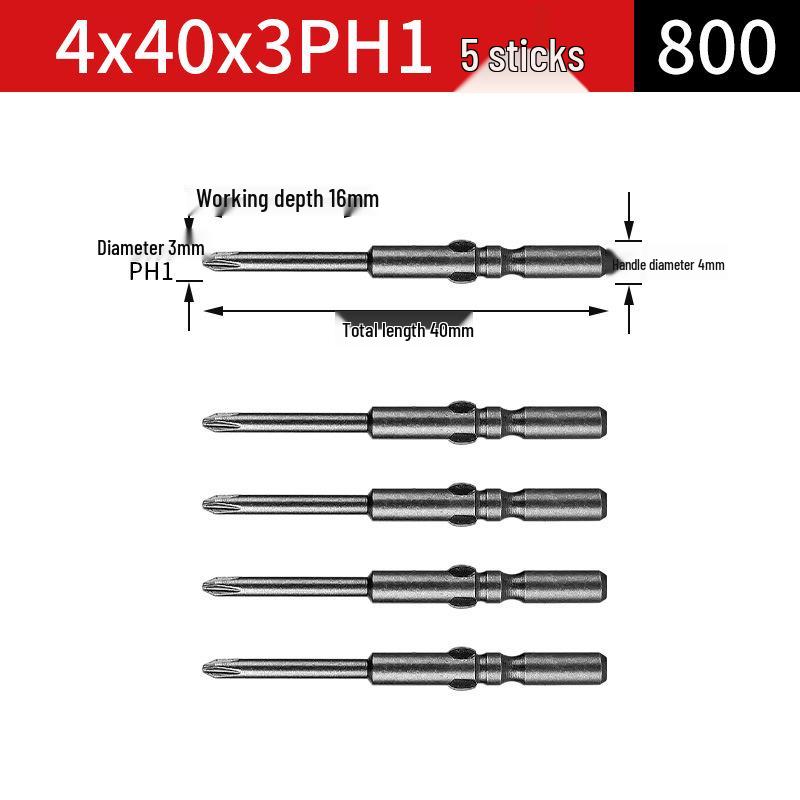 802 & 801 Elektrische Schraubendreherbits, 800 Magnetischer S2-Bit, 6mm Schraubendreherbit, 5 Verlängerte, 4 Bohrer