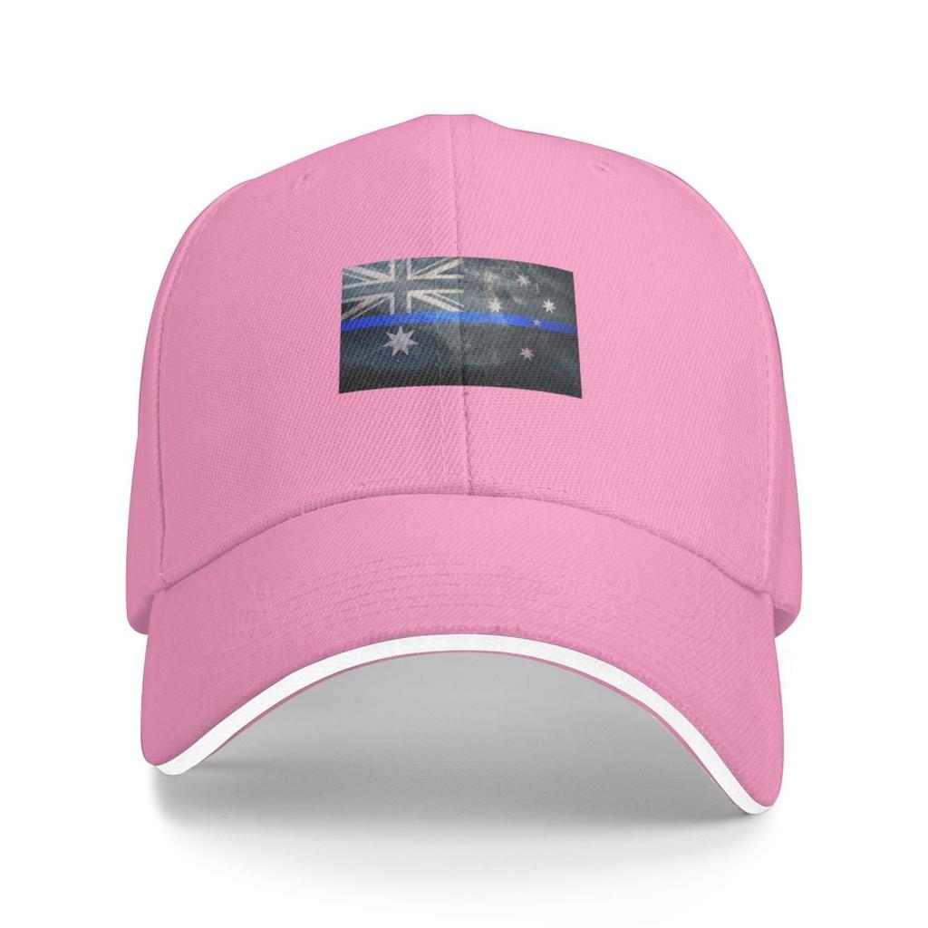 Australian Faded Thin Blue Line Flag Thin   Baseball Cap Hip Hop hiking hat Fashion Beach Trucker Hats For Men Womens