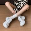 ins Korean version of new dad shoes women's 2025 autumn student sports running shoes casual platform height-increasing shoes BN8807-1