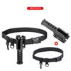 Portable Belt Rod Holder Fishing Gear Tackles Accessories Adjustable Waist Fishing Rod Holder Fishing Rod Pole Inserter