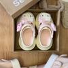 2025 New Muffin Hole Shoes Female Mary Jane Cute Cartoon Platform Beach Non-slip Outer Wear Bag Head Cool Slippers