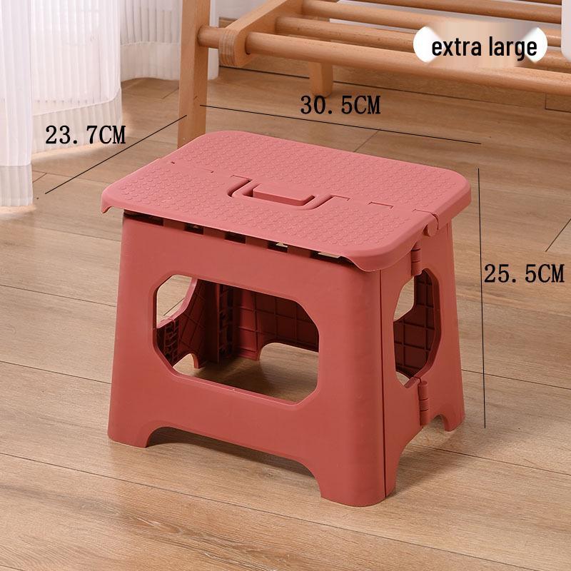 Modern Simple 2023 Folding Portable Outdoor Plastic Stool Bench