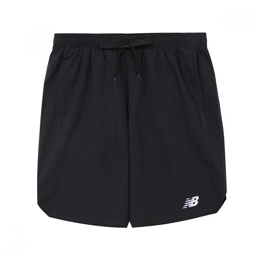 New Balance Nb Tenor City Mens Training Shorts Pants Black Ams13014 Bk