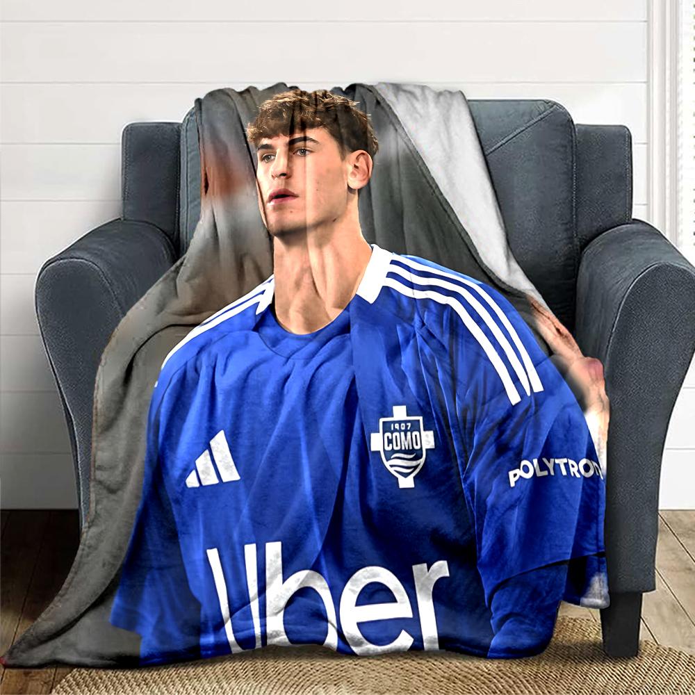 Player Field Blankets Flannel Printed Breathable Warm Throw Blanket for Home Office Bedspreads 0708a54