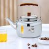 New 1L/1.5L/2L Tea Pot Stainless Steel Fast Heating Hotboiling Pots Large Capacity Whistling Teakettle Home Camping