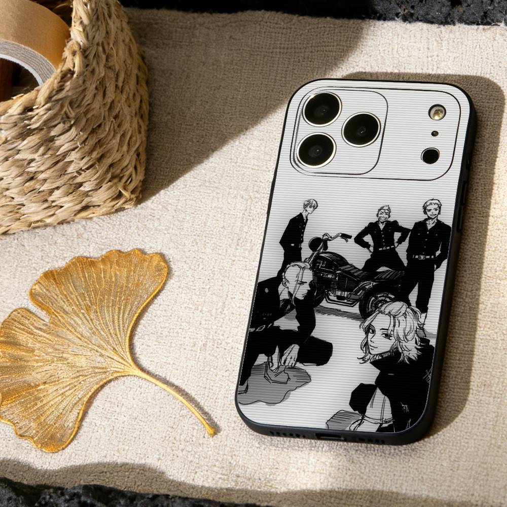 T-Tokyo R-Revengers Lover Essential Phone Case For iPhone 17, 16,15,14,13,12,11 X XR Plus,Others Soft Black Cover