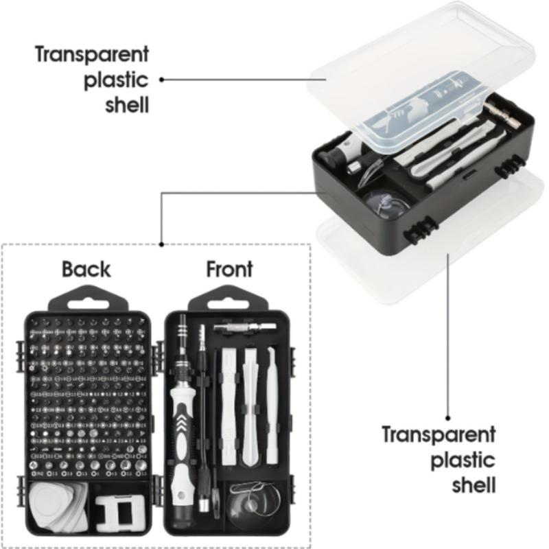 Präzisionsschraubendreher-Set, Werkzeuggeschenke für Männer, Mini-Reparaturwerkzeugsatz mit Torx- und Triwing-Bits, Reparatur für Computer, Macbook, Laptop
