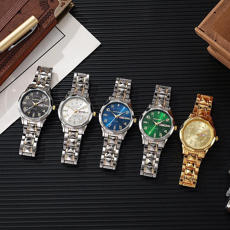 Shangmei Men'S Business Watch Waterproof Luminous Trend Student High School Student Quartz Watch Teen Mechanical Watch