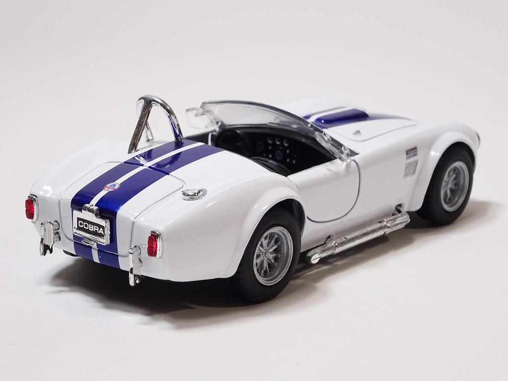 Kinsmart Shelby Cobra 427 White Diecast Car KT5322 S/C 1/32