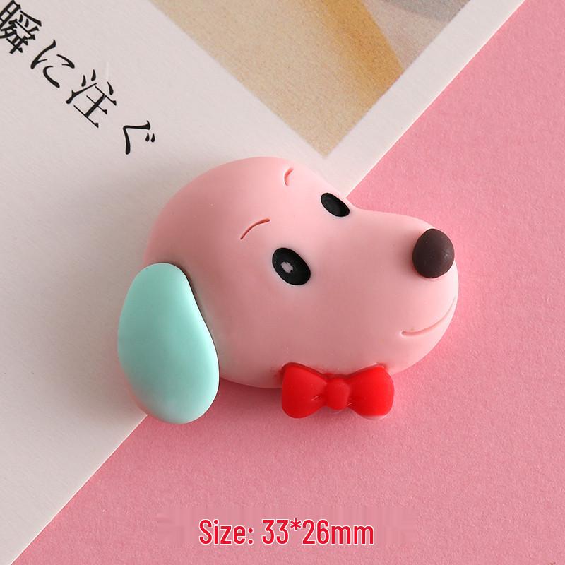 Mickey Series DIY Resin Accessories: Cream Glue, Phone Case, Hair Clips, Pendant, Fridge Magnet, Car Decor Stickers