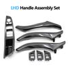 Carbon Fiber LHD RHD Car Interior Door Handle Armrest Panel Trim For BMW 5 Series F10 F11 520i 523i 525i 528i 535i 520d