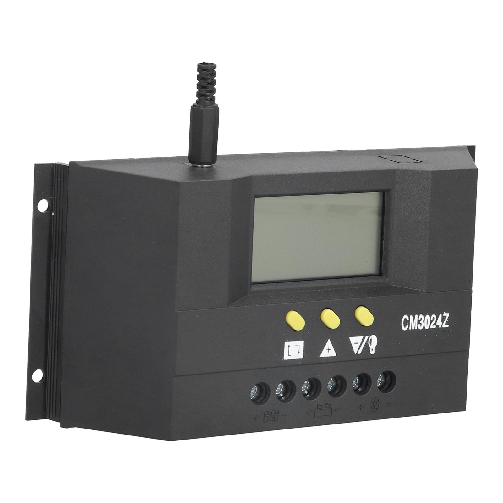 

CM3024Z 30A Solar Charge Controller LCD PWM Charge Controller Photovoltaic Controller