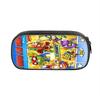 Super Zings Cartoon Pen Box Bag for Student Big Capacity School Supplies Zipper Game Pencilcases Children's Birthday Gift