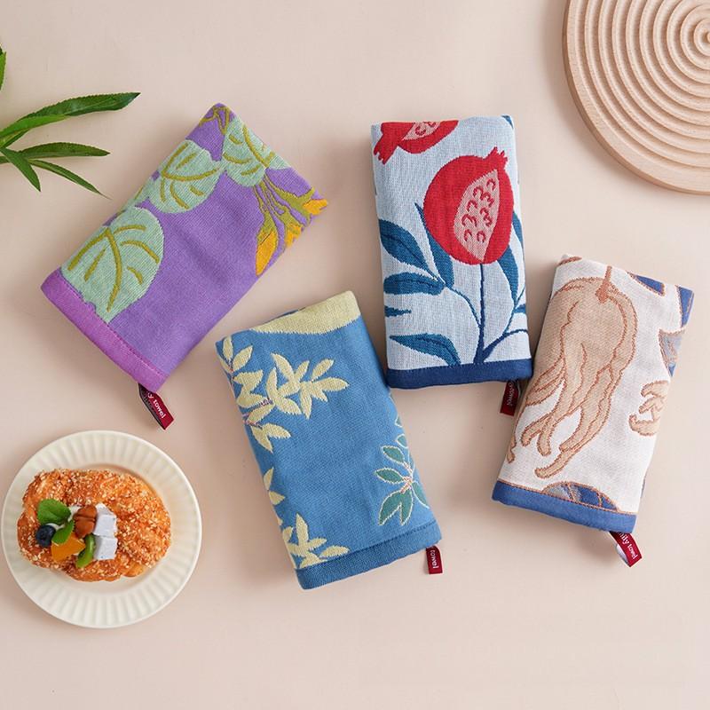 Hand Towels, Kitchen Hand Towels with Loop,Bathroom Hand Towels Hanging,Quick Dry Absorbent Cleaning Cloths