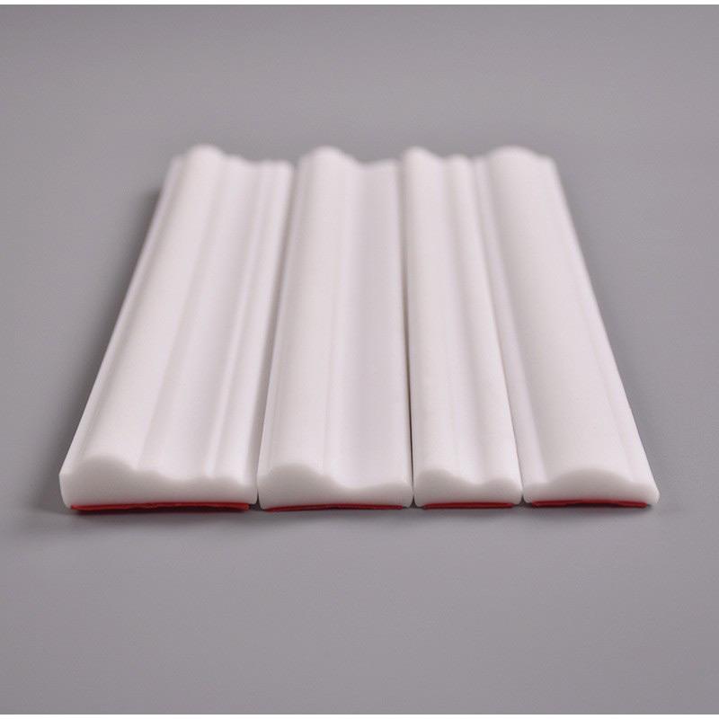 Elegant Self-Adhesive 1 Roll Decorative Strips Picture Frame Shape Flexible Peel and Stick Trim for Wall Floor Furniture Cabinet