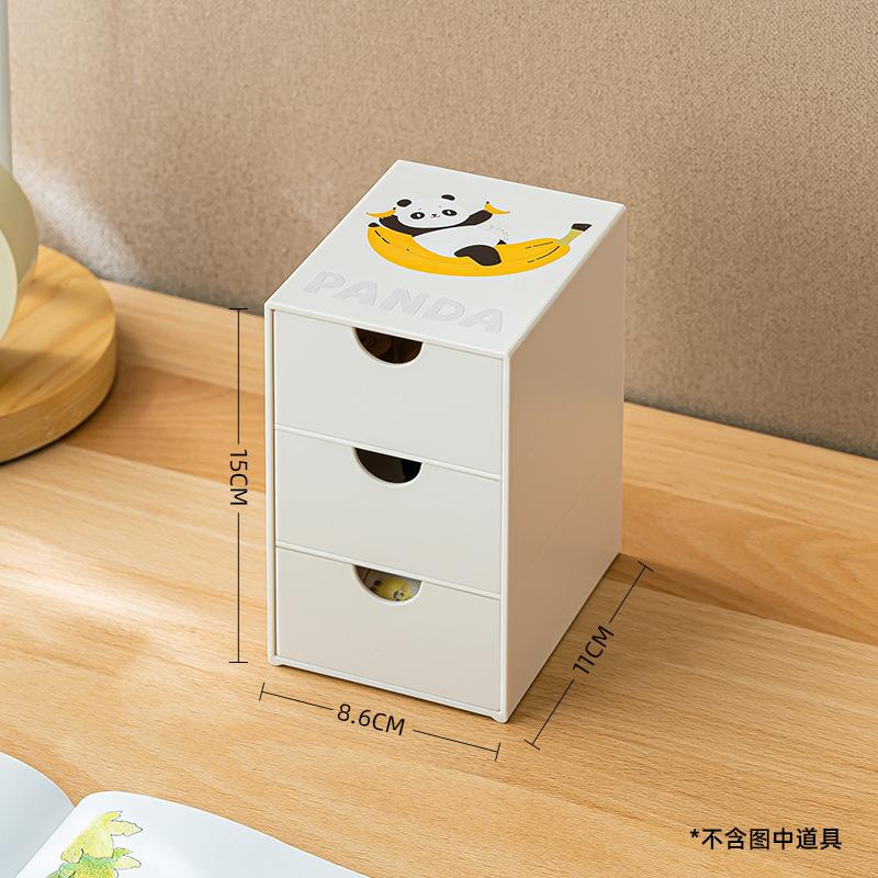 Aufbewahrungsboxen für Kosmetika im Schreibtisch-Schubladenstil, für Zuhause, Kunststoff, Schmuckschatulle für Bürobedarf, Kleinigkeiten, Organisationsbehälter, Make-up-Koffer