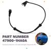 47900-1HA0A Rear Right ABS Sensor Wheel Speed For Nissan March Micra Versa Latio Sunny N17_ 479001HA0A ALS2287 5S14104