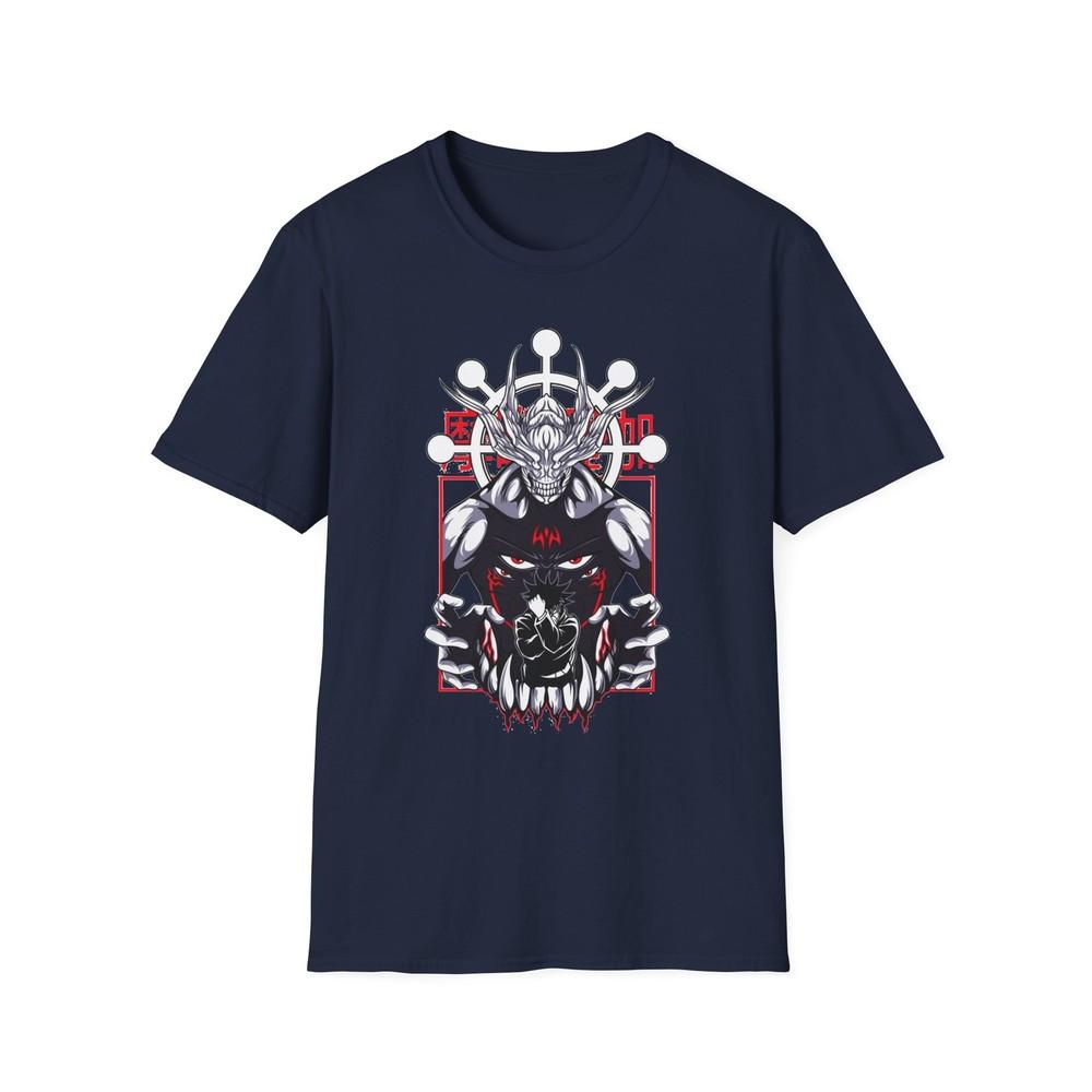 Jjk Unisex Jl Anime TShirt Softstyle Fishiguro Vs Hinami