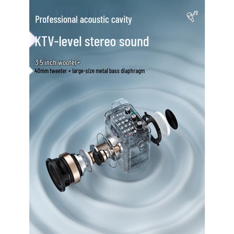 Newman K519 Portable Bluetooth Karaoke Speaker