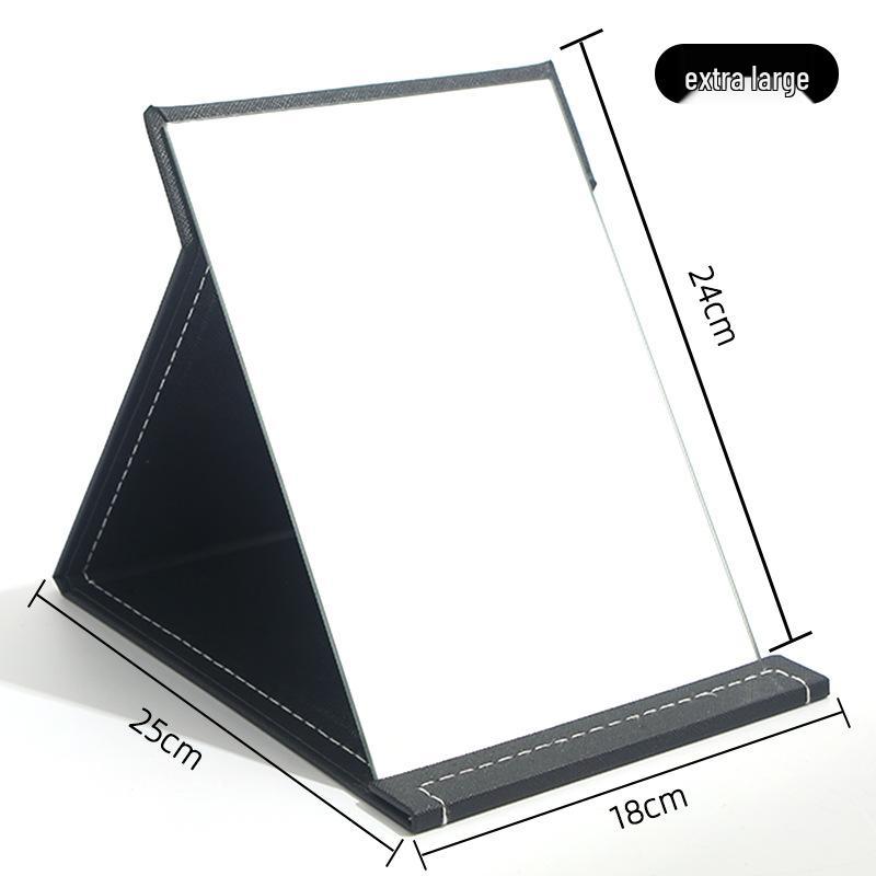 High-Definition Double-Sided Folding Makeup Mirror for Desktop or Bedroom
