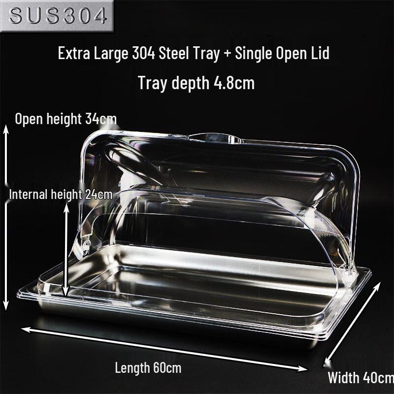 Yihuan Food-Grade Resin Buffet Display Tray