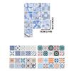 10pcs PVC Waterproof Tile Stickers For Kitchen And Bathroom Self Adhesive Wall Tiles 24 PCS