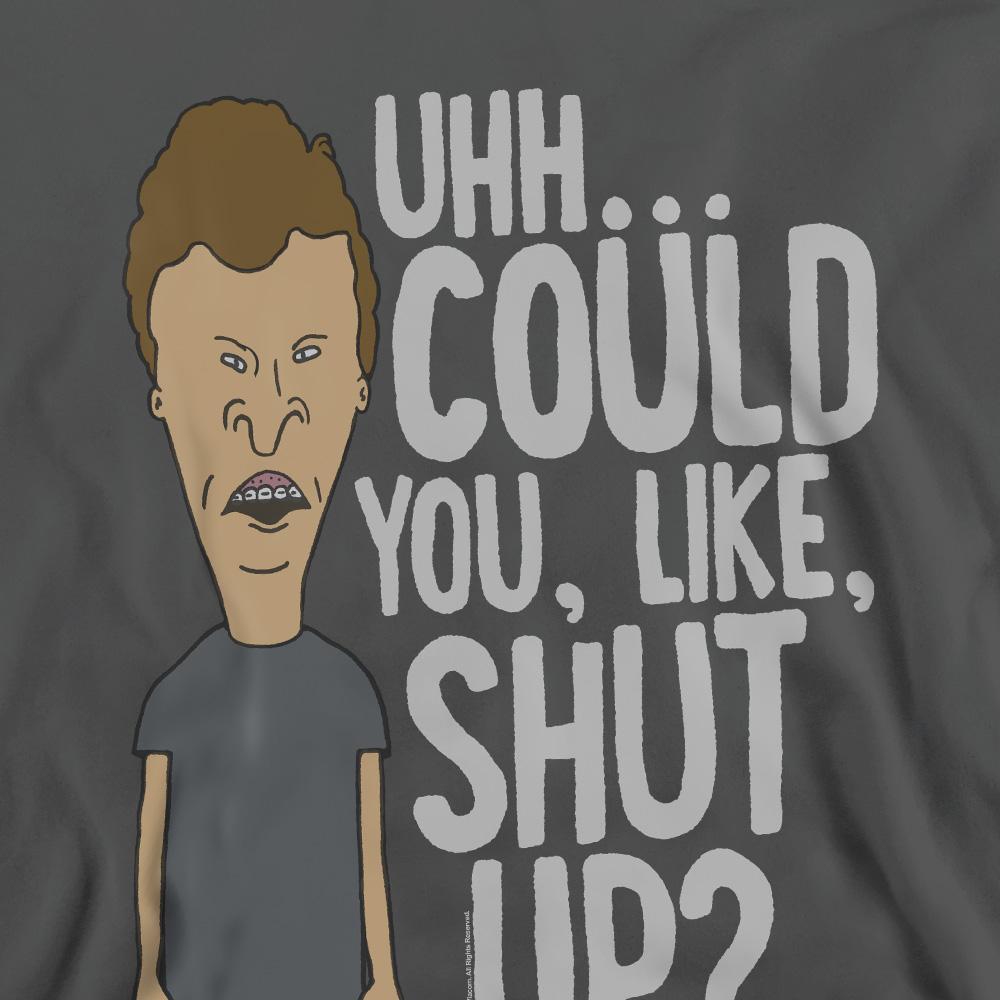 Beavis & Butthead Unisex Adult Could You Like Shut Up? Sweatshirt