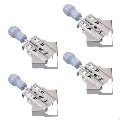 4 Corner Clamps,Frame Clamps Adjustable Swing Jaw 90 Degree Right Angle for Photo Framing