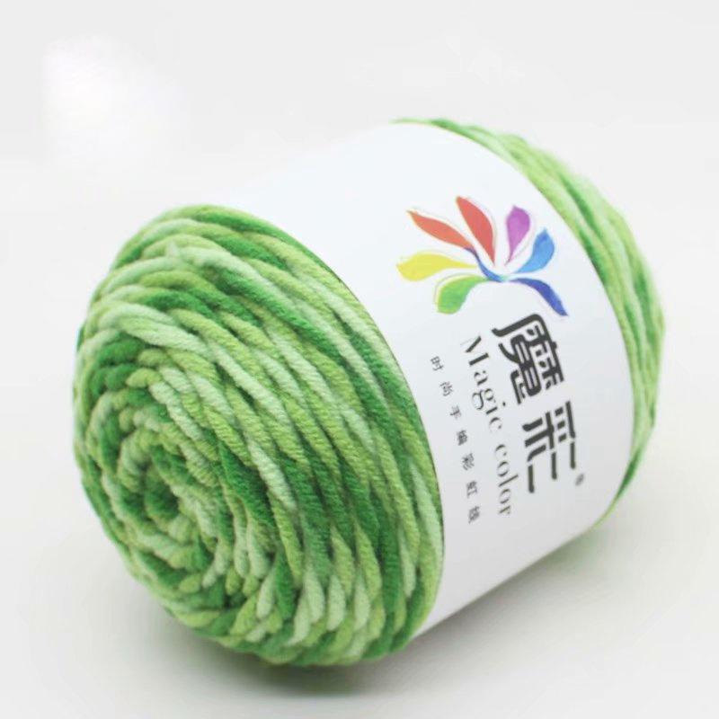 Wool Ball Rainbow Cotton Thread Lover Thread Cotton Factory Wholesale Cotton Baby DIY Handmade Crochet Sweater Scarf