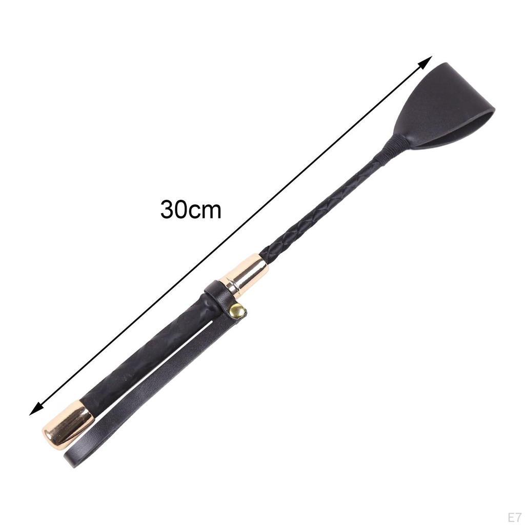 Elegant Leather Riding Crop for Role-Playing And Training