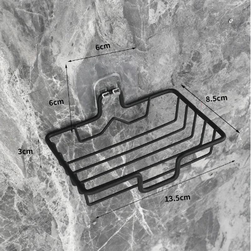 

Высокое качество мыльница настенный держатель для мыла из нержавеющей стали мыльница губка аксессуары для ванной комнаты мыльницы самоклеющиеся