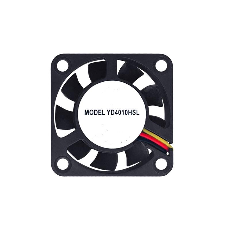 Banjo DC4010 12V DC Cooling Fan with Speed Sensor CN plug (adapter included)