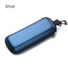 Vintage Sunglasses Box Glasses Fashion Pattern Eyewear Box Zipper Closure Simple Style Portable EVA Glasses Protective Box