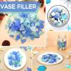 Beach Style Sea Glass Shards Vase Filler Crushed Christmas Tree Crafts Material Fish Tank