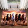 Horse Rug,,living Room Rug,bedroom Rug,sofa Area Rugs,GAMER Computer Chair Floormat