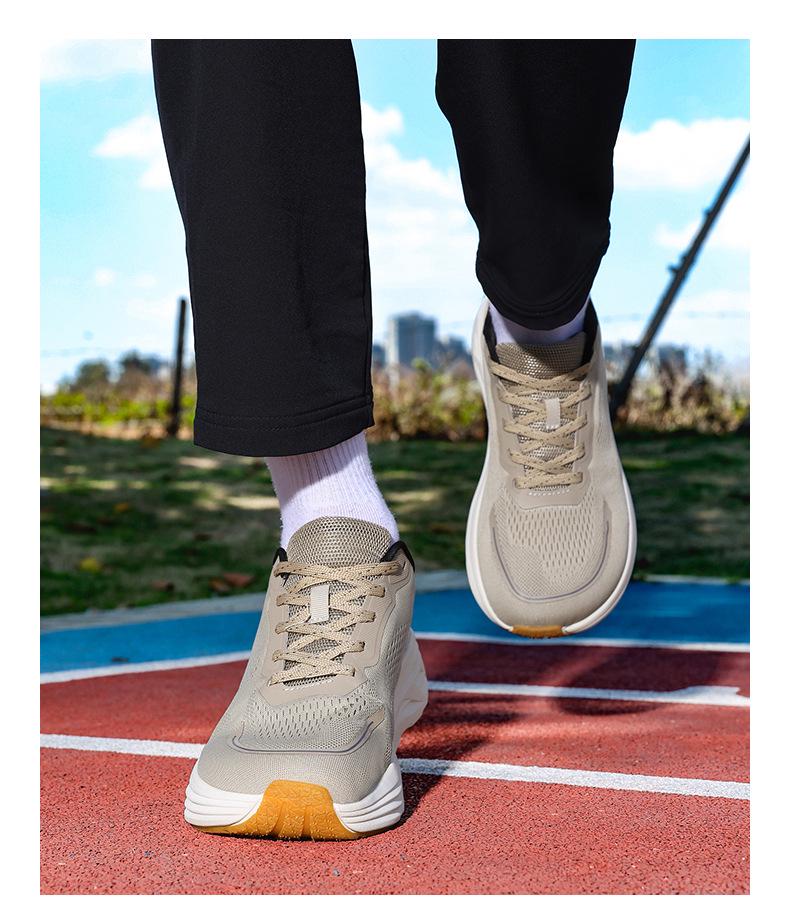Men's Wide Toe Lightweight Mesh Running & Walking Shoes