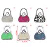 Bag Shape Design Folding Handbag Purse Bag Cloth Hanger Durable Table Hook Racks