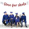 Red Glitter Time for Shots Banner, Congrats Nurse/Future Nurse/I Will Stab You/Nursing School Survivor, 2025 Nurse Graduation Party Decorations